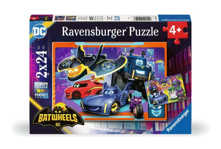 Ravensburger Puzzle Batwheels 2x24p in the group TOYS, KIDS & BABY PRODUCTS / Toys / Puzzles at TP E-commerce Nordic AB (C86150)