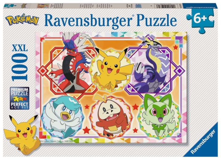 Ravensburger Puzzle Pokémon 100p in the group TOYS, KIDS & BABY PRODUCTS / Toys / Puzzles at TP E-commerce Nordic AB (C86156)