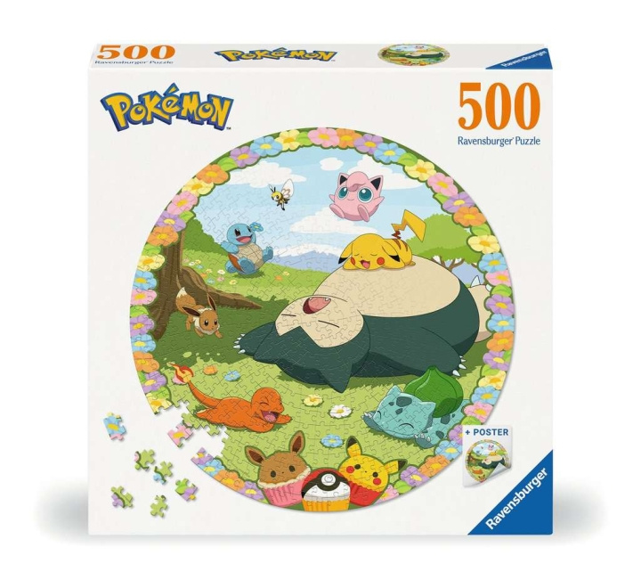 Ravensburger Puzzle Blooming Pokémon 500p in the group TOYS, KIDS & BABY PRODUCTS / Toys / Puzzles at TP E-commerce Nordic AB (C86157)