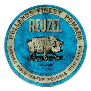 Reuzel Blue Strong Hold Sheen Pomade 340 ml in the group BEAUTY & HEALTH / Hair & Styling / Hair styling / Pomade at TP E-commerce Nordic AB (C86165)