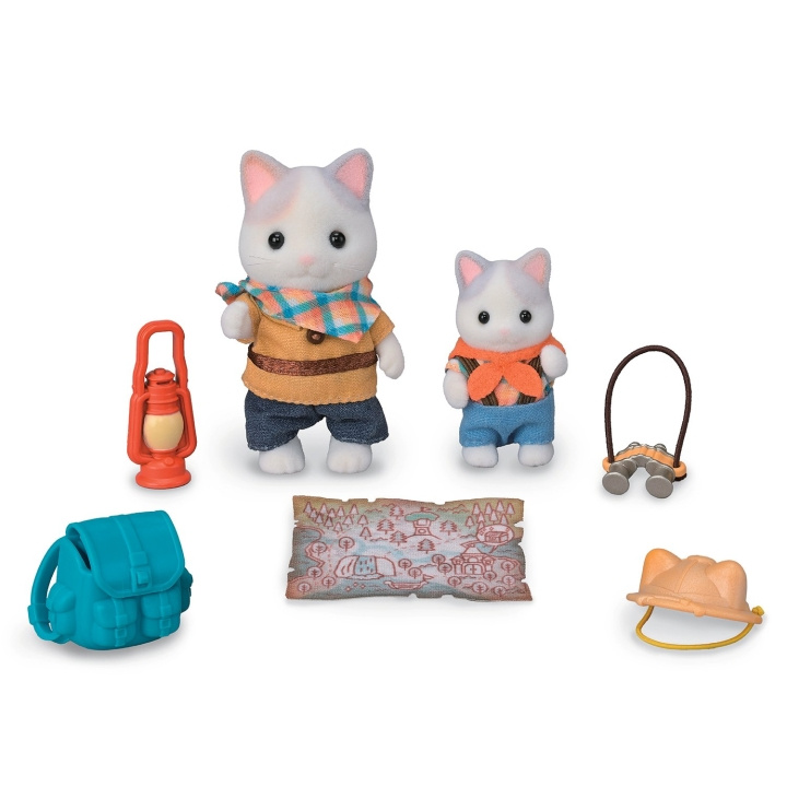 Sylvanian Families Exciting Discovery Set - Latte Cat Brother & Baby (5763) in the group TOYS, KIDS & BABY PRODUCTS / Toys / Figures, Miniatures & accessories at TP E-commerce Nordic AB (C86179)