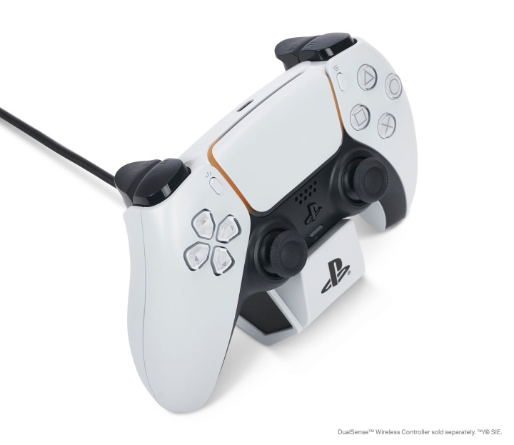 PowerA Solo chargingstation for PS5 DualSense Wireless Controller - White (Playstation 5) in the group HOME ELECTRONICS / Game consoles & Accessories / Sony PlayStation 5 / Accessories at TP E-commerce Nordic AB (C86187)