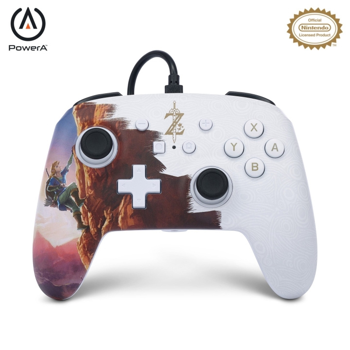 PowerA Enhanced Wired Controller - Nintendo Switch - Rise of the Hero in the group HOME ELECTRONICS / Game consoles & Accessories / Nintendo Switch at TP E-commerce Nordic AB (C86201)