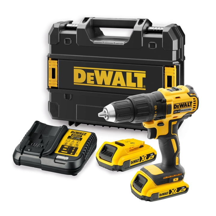 DeWALT DCD777D2T 2 X 18V 2,0AH, TSTAK in the group HOME, HOUSEHOLD & GARDEN / Tools / Drills at TP E-commerce Nordic AB (C86209)