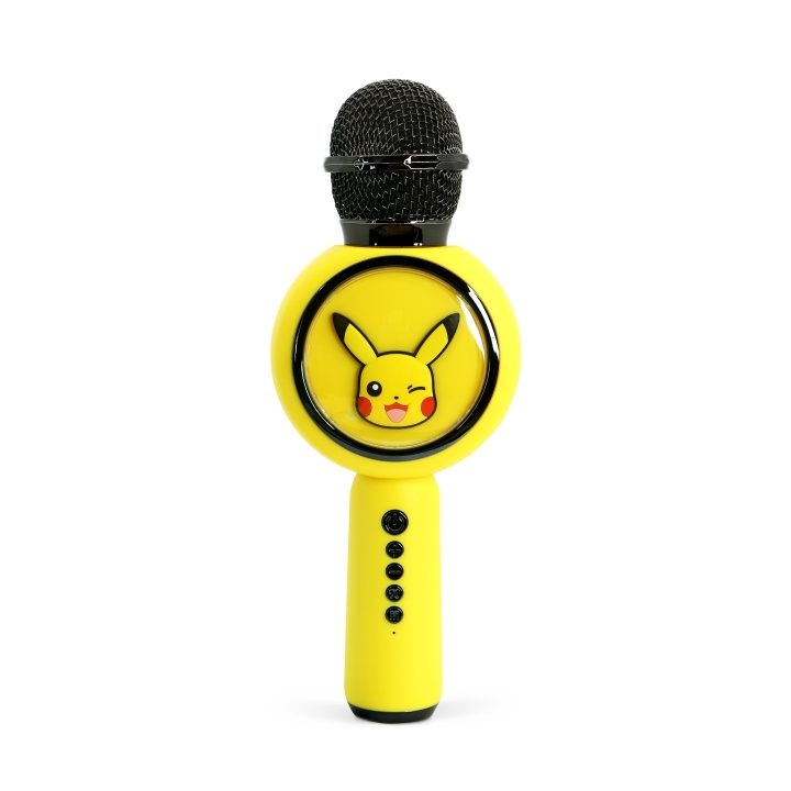 OTL Pokemon Pikachu PopSing LED Microphone in the group COMPUTERS & PERIPHERALS / Computer accessories / Microphones at TP E-commerce Nordic AB (C86241)