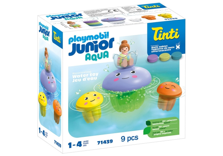 Playmobil Junior & Tinti: Colourful Jelly Fish Family (71439) in the group TOYS, KIDS & BABY PRODUCTS / Toys / Toys at TP E-commerce Nordic AB (C86262)