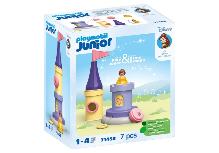 Playmobil JUNIOR & Disney: Belle\'s Play Tower with Sound (71458) in the group TOYS, KIDS & BABY PRODUCTS / Toys / Toys at TP E-commerce Nordic AB (C86265)