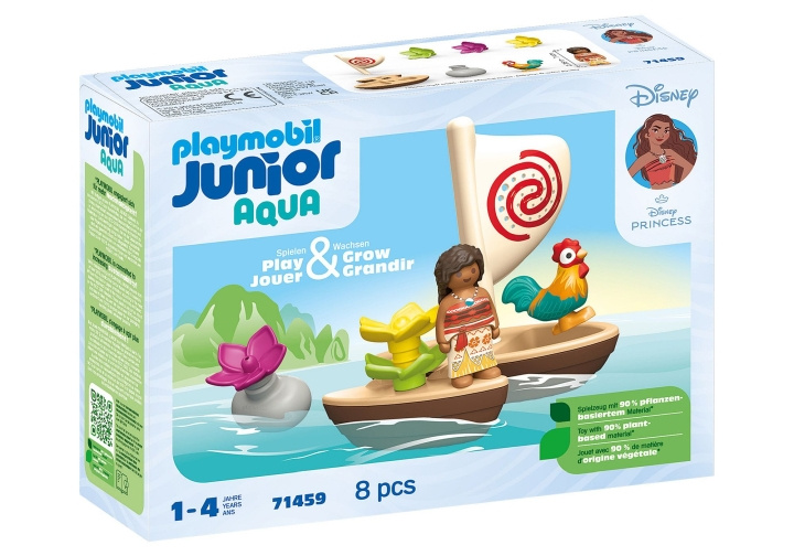 Playmobil JUNIOR & Disney: Moana\'s Sail Boat (71459) in the group TOYS, KIDS & BABY PRODUCTS / Toys / Toys at TP E-commerce Nordic AB (C86266)