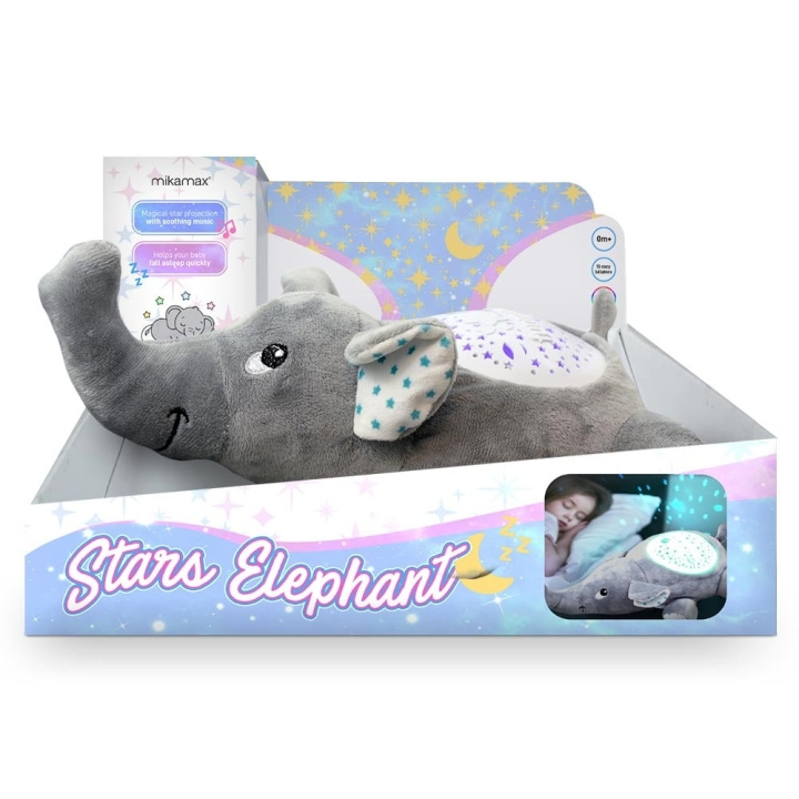 MikaMax Stars Elephant in the group TOYS, KIDS & BABY PRODUCTS / Baby toys / stuffed animals at TP E-commerce Nordic AB (C86277)