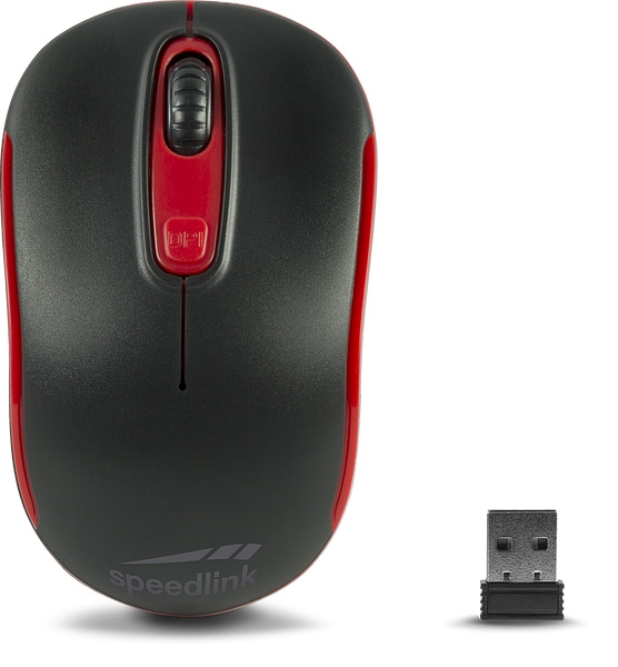 Speedlink CEPTICA Mouse - Wireless, black-red in the group COMPUTERS & PERIPHERALS / GAMING / Mice at TP E-commerce Nordic AB (C86278)