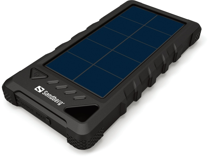 Sandberg Outdoor Solar Powerbank 16000mAh in the group SMARTPHONE & TABLETS / Chargers & Cables / Powerbanks at TP E-commerce Nordic AB (C86279)