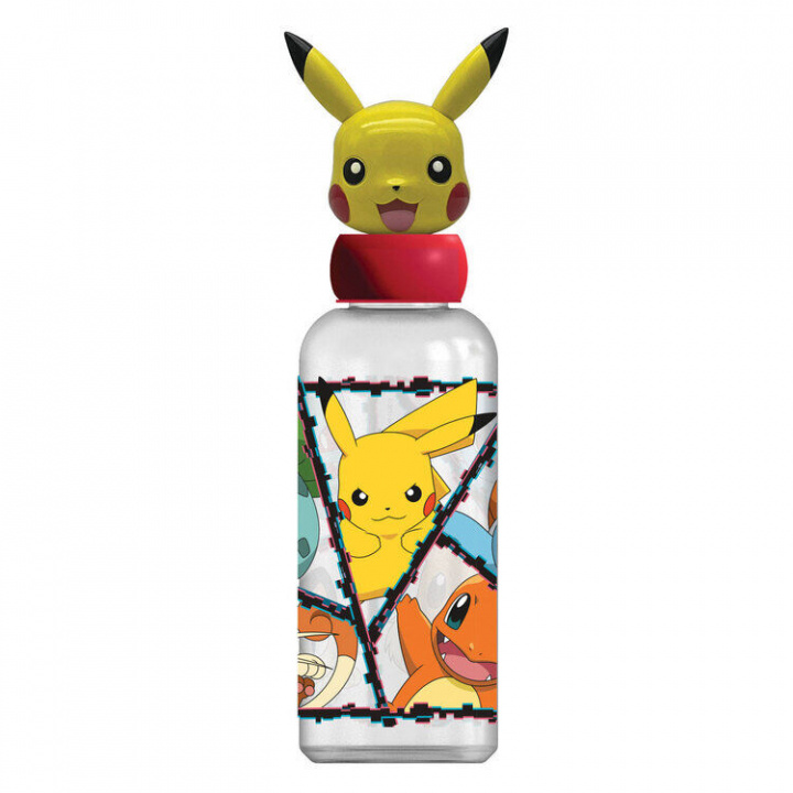 STOR Water Bottle w/3D Figurine 560 ml - Pokémon (088808723-10127) in the group TOYS, KIDS & BABY PRODUCTS / Eat & Drink / Baby bottle & Accessories at TP E-commerce Nordic AB (C86295)