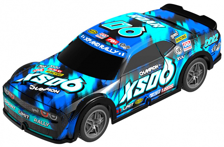 TEC-TOY Roar SXO6 w/light R/C 1:22, 27MHz - Blue (471255) in the group TOYS, KIDS & BABY PRODUCTS / Radio controlled / RC cars at TP E-commerce Nordic AB (C86315)