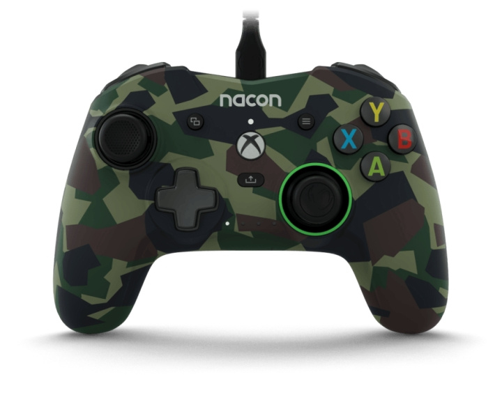 NACON Pro Compact Wired Controller Camo Green /Xbox Series X in the group HOME ELECTRONICS / Game consoles & Accessories / Xbox Series X at TP E-commerce Nordic AB (C86337)