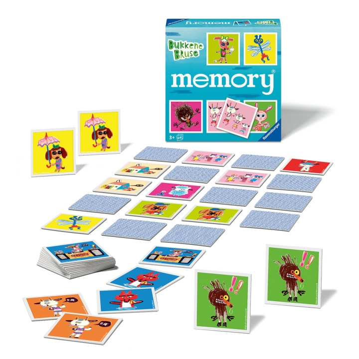 Ravensburger Bukkene Bruse memory® (Nordisk) - 10623018 in the group TOYS, KIDS & BABY PRODUCTS / Toys / Board games / Children\'s games at TP E-commerce Nordic AB (C86350)