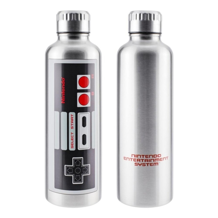 Paladone NES Metal Water Bottle in the group Sport, leisure & Hobby / Outdoor recreation / Thermoses & Water Bottles at TP E-commerce Nordic AB (C86365)