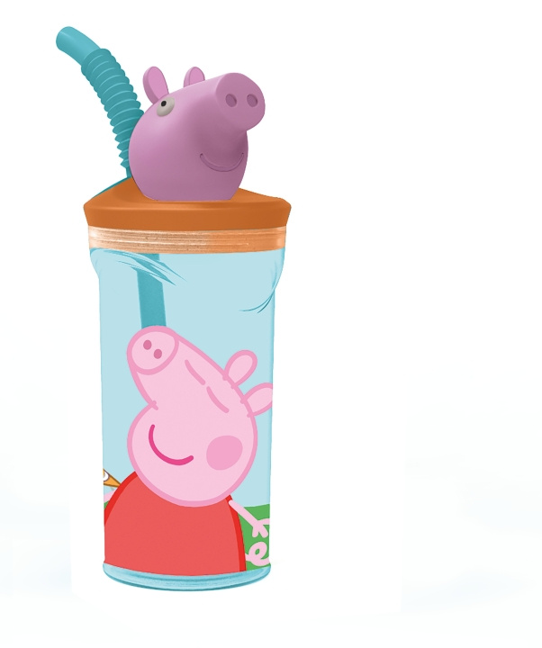 Peppa Pig Stor - Glass, 3D figure - Peppa Pig (48666) in the group TOYS, KIDS & BABY PRODUCTS / Eat & Drink / Baby bottle & Accessories at TP E-commerce Nordic AB (C86375)