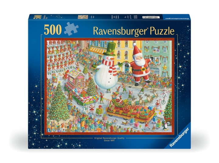 Ravensburger Puzzle Here Comes Christmas! 500p (12000382) in the group TOYS, KIDS & BABY PRODUCTS / Toys / Puzzles at TP E-commerce Nordic AB (C86389)