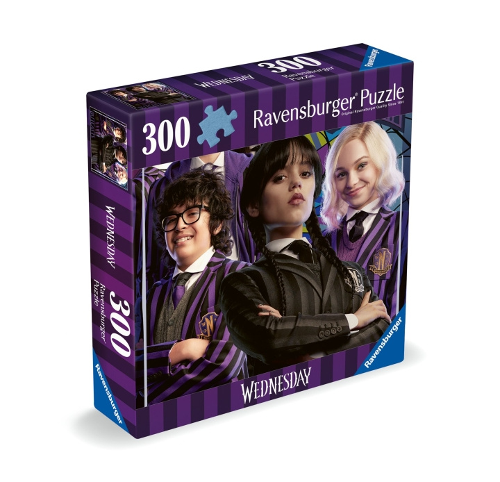 Ravensburger Puzzle Wednesday Outcasts Are In 300p (10217574) in the group TOYS, KIDS & BABY PRODUCTS / Toys / Puzzles at TP E-commerce Nordic AB (C86398)