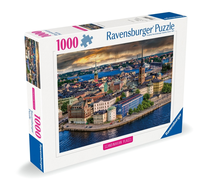 Ravensburger Puzzle Scandinavian Stockholm Sweden 1000p (12000114) in the group TOYS, KIDS & BABY PRODUCTS / Toys / Puzzles at TP E-commerce Nordic AB (C86401)