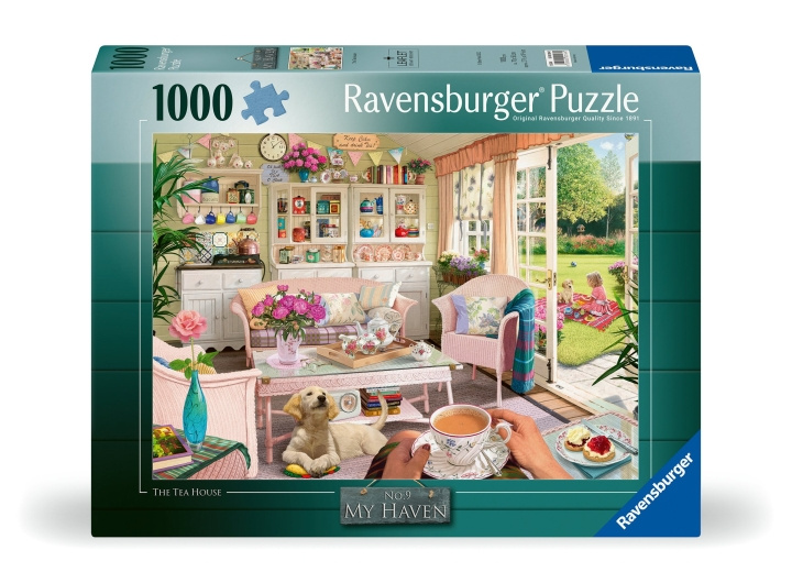 Ravensburger Puzzle The Tea Shed 1000p (12000164) in the group TOYS, KIDS & BABY PRODUCTS / Toys / Puzzles at TP E-commerce Nordic AB (C86402)