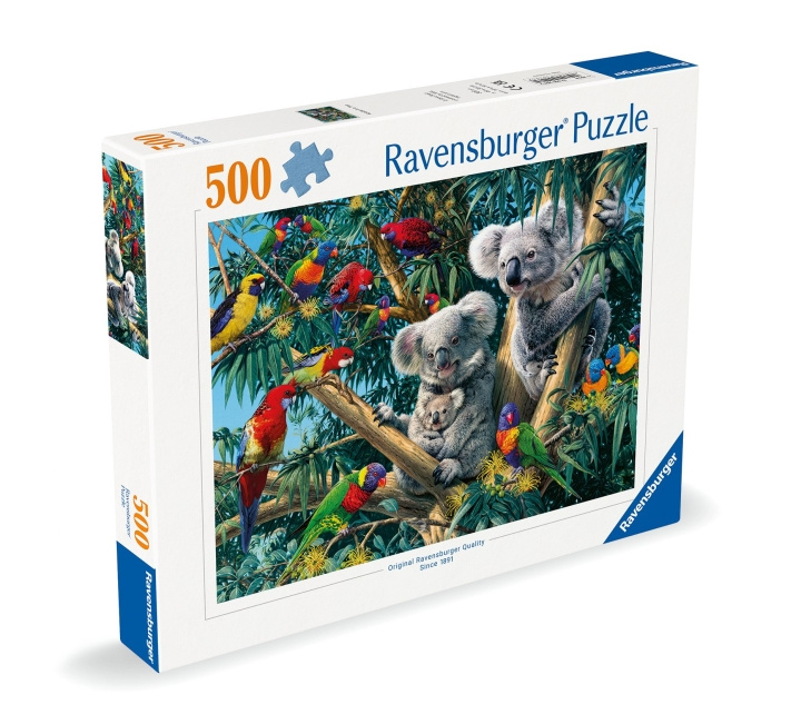 Ravensburger Puzzle Koalas In A Tree 500p (12000206) in the group TOYS, KIDS & BABY PRODUCTS / Toys / Puzzles at TP E-commerce Nordic AB (C86409)