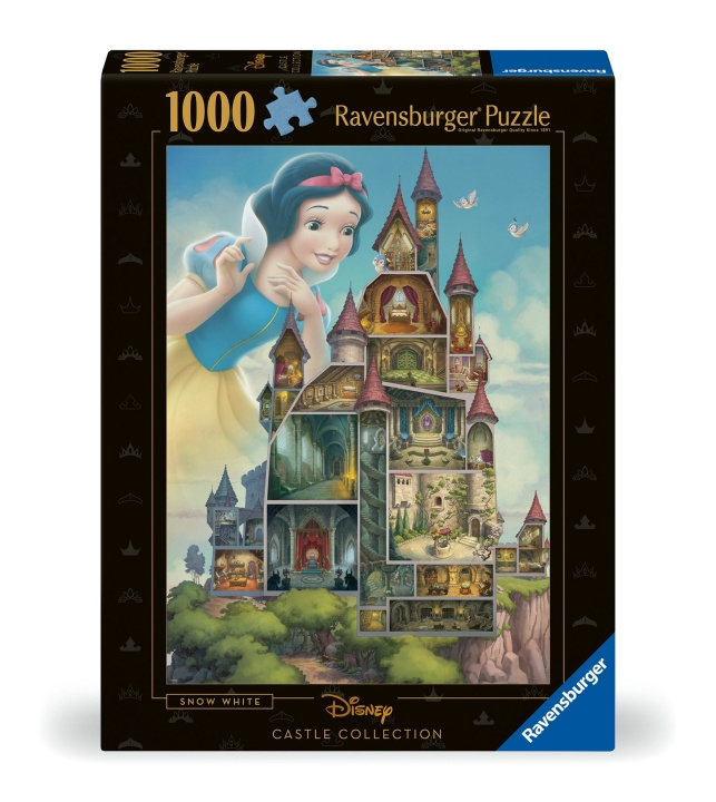 Ravensburger Puzzle Disney Castles Snow White 1000p (12000257) in the group TOYS, KIDS & BABY PRODUCTS / Toys / Puzzles at TP E-commerce Nordic AB (C86421)