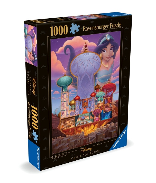 Ravensburger Puzzle Disney Castles Jasmine 1000p (12000258) in the group TOYS, KIDS & BABY PRODUCTS / Toys / Puzzles at TP E-commerce Nordic AB (C86422)