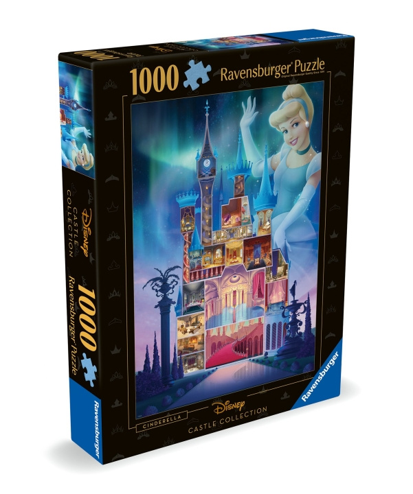 Ravensburger Puzzle Disney Castles Cinderella 1000p (12000259 in the group TOYS, KIDS & BABY PRODUCTS / Toys / Puzzles at TP E-commerce Nordic AB (C86423)