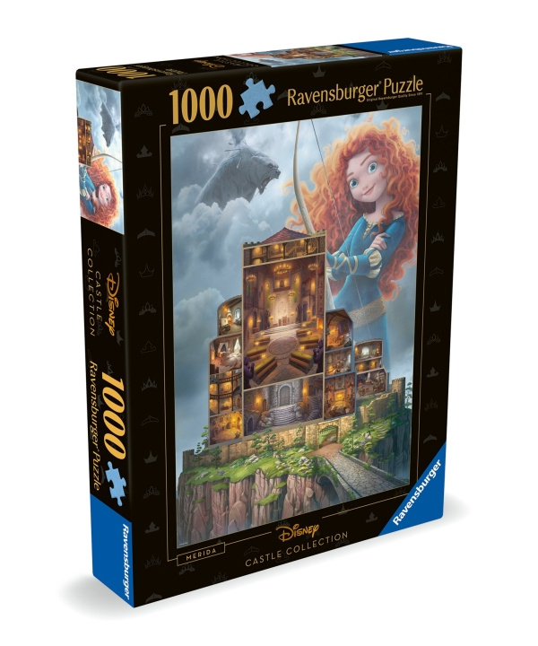 Ravensburger Puzzle Disney Castles Merida 1000p (12000263) in the group TOYS, KIDS & BABY PRODUCTS / Toys / Puzzles at TP E-commerce Nordic AB (C86428)