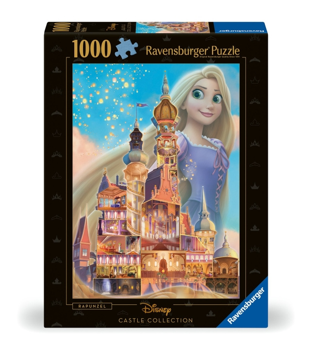 Ravensburger Puzzle Disney Castles Rapunzel 1000p (12000264) in the group TOYS, KIDS & BABY PRODUCTS / Toys / Puzzles at TP E-commerce Nordic AB (C86429)