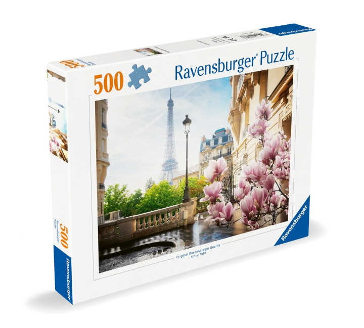 Ravensburger Puzzle Spring In Paris 500p (12000366) in the group TOYS, KIDS & BABY PRODUCTS / Toys / Puzzles at TP E-commerce Nordic AB (C86449)