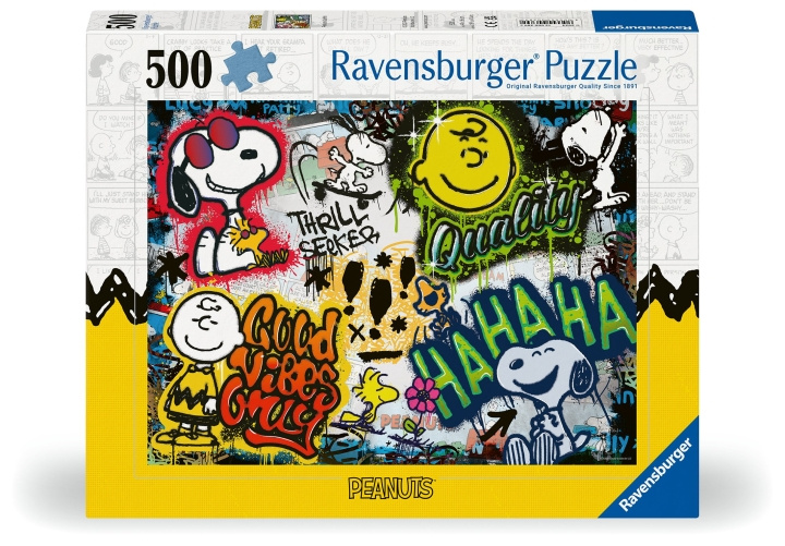 Ravensburger Puzzle Snoopy And Friends 500p (12000389) in the group TOYS, KIDS & BABY PRODUCTS / Toys / Puzzles at TP E-commerce Nordic AB (C86453)