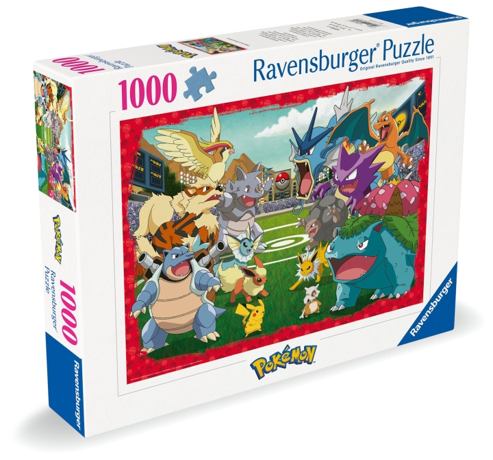 Ravensburger Puzzle Pokémon Showdown 1000p (12000628) in the group TOYS, KIDS & BABY PRODUCTS / Toys / Puzzles at TP E-commerce Nordic AB (C86460)