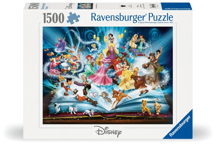 Ravensburger Puzzle Disney\'s Magical Storybook 1500p (12000710) in the group TOYS, KIDS & BABY PRODUCTS / Toys / Puzzles at TP E-commerce Nordic AB (C86472)