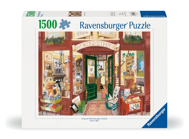 Ravensburger Puzzle Wordsmith\'s Bookshop 1500p (12000728) in the group TOYS, KIDS & BABY PRODUCTS / Toys / Puzzles at TP E-commerce Nordic AB (C86475)