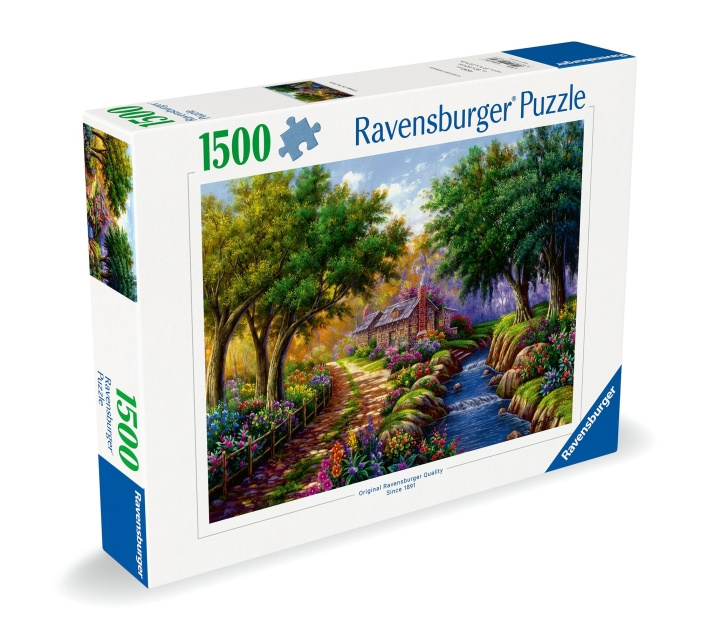 Ravensburger Puzzle Cottage by the River 1500p (12000735) in the group TOYS, KIDS & BABY PRODUCTS / Toys / Puzzles at TP E-commerce Nordic AB (C86476)