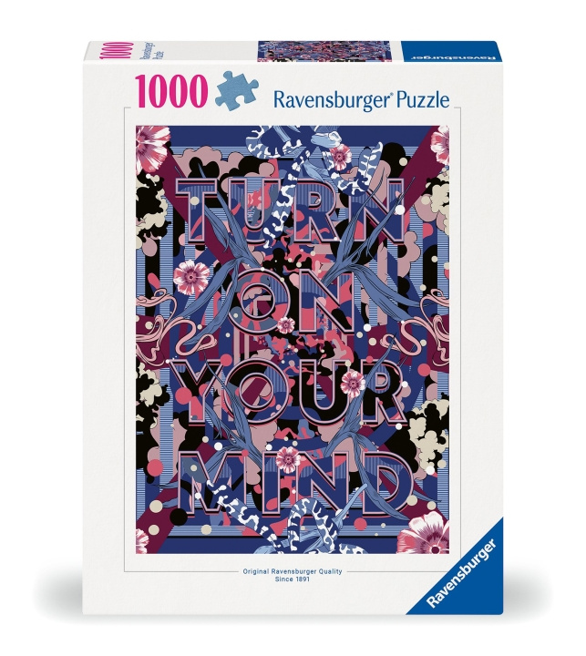 Ravensburger Puzzle Turn On Your Mind 1000p (12000783) in the group TOYS, KIDS & BABY PRODUCTS / Toys / Puzzles at TP E-commerce Nordic AB (C86528)