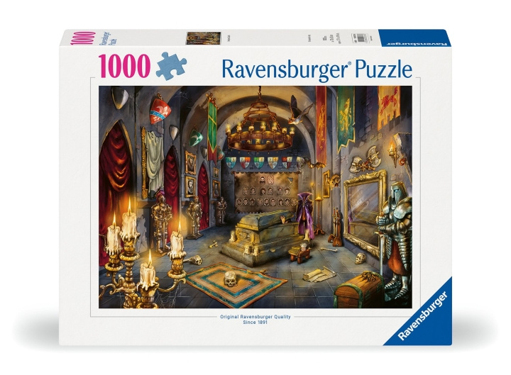 Ravensburger Puzzle The Vampire\'s Castle 1000p (12000787) in the group Sport, leisure & Hobby / Hobby / Puzzle at TP E-commerce Nordic AB (C86530)