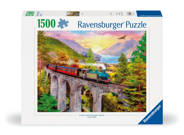 Ravensburger Puzzle Autumn Viaduct 1500p (12000795) in the group TOYS, KIDS & BABY PRODUCTS / Toys / Puzzles at TP E-commerce Nordic AB (C86533)