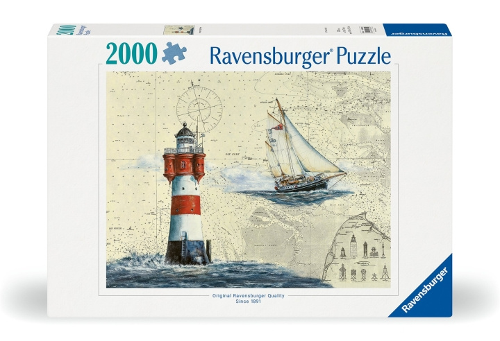 Ravensburger Puzzle Romantic Lighthouse 2000p (12000804) in the group TOYS, KIDS & BABY PRODUCTS / Toys / Puzzles at TP E-commerce Nordic AB (C86538)