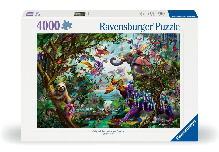 Ravensburger Puzzle Tropical Dragons 4000p (12000812) in the group TOYS, KIDS & BABY PRODUCTS / Toys / Puzzles at TP E-commerce Nordic AB (C86541)