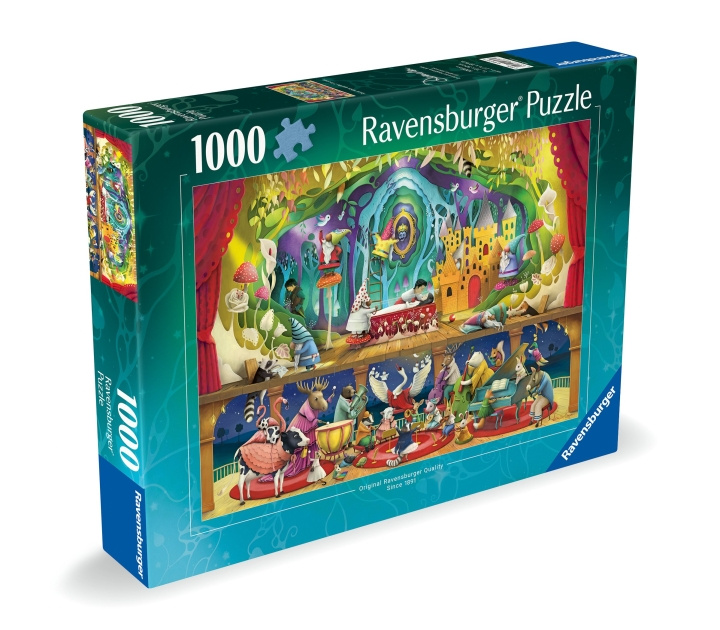 Ravensburger Puzzle Snow White and 7 Gnomes 1000p (12000827) in the group TOYS, KIDS & BABY PRODUCTS / Toys / Kids puzzle at TP E-commerce Nordic AB (C86542)