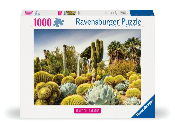 Ravensburger Puzzle Huntington Desert Garden 1000p (12000850) in the group TOYS, KIDS & BABY PRODUCTS / Toys / Puzzles at TP E-commerce Nordic AB (C86546)