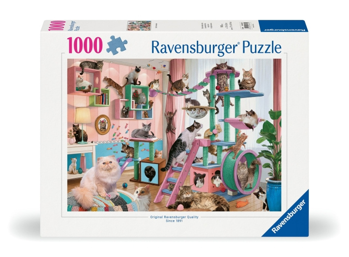 Ravensburger Puzzle Cat Tree Heaven 1000p (12000875) in the group TOYS, KIDS & BABY PRODUCTS / Toys / Puzzles at TP E-commerce Nordic AB (C86549)