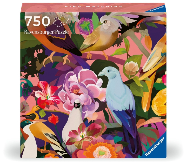 Ravensburger Puzzle Art&Soul - Bird Watching 750p (12000998) in the group TOYS, KIDS & BABY PRODUCTS / Toys / Puzzles at TP E-commerce Nordic AB (C86554)