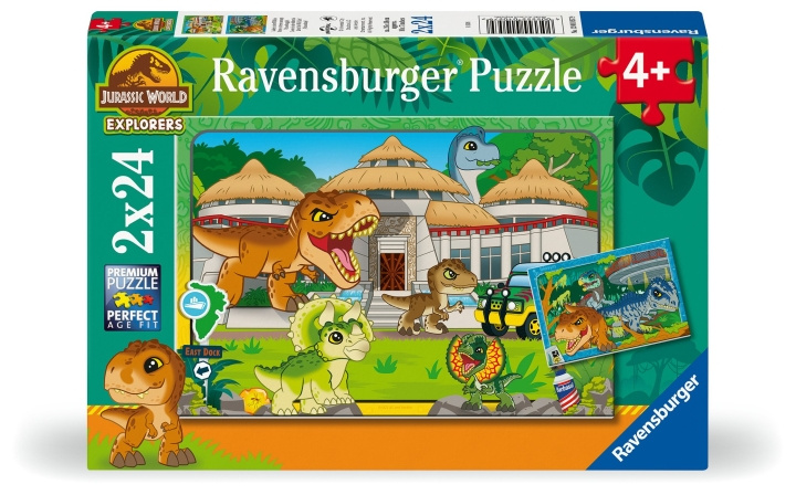 Ravensburger Puzzle Jurassic World Explorers 3x49p (12001057) in the group TOYS, KIDS & BABY PRODUCTS / Toys / Puzzles at TP E-commerce Nordic AB (C86559)