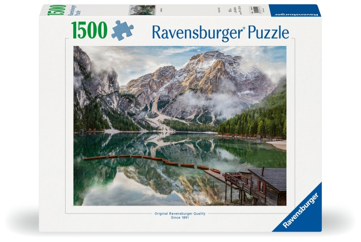 Ravensburger Puzzle Lake Braies 1500p (12001211) in the group TOYS, KIDS & BABY PRODUCTS / Toys / Puzzles at TP E-commerce Nordic AB (C86563)