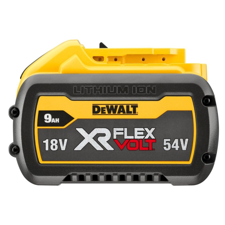 DeWALT DCB547 Flexvolt Convertible 18/54V Lithium-ion 9,0AH in the group HOME, HOUSEHOLD & GARDEN / Tools / Batteries for power tools at TP E-commerce Nordic AB (C86569)