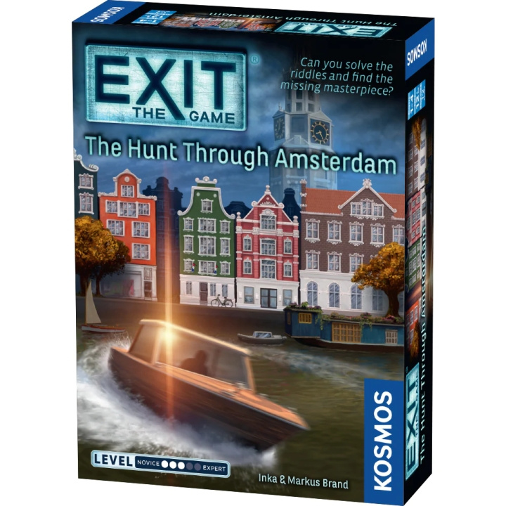 Exit: Escape Room 20: The Hunt Through Amsterdam (EN) (KOS01887) in the group TOYS, KIDS & BABY PRODUCTS / Toys / Board games / Family Games at TP E-commerce Nordic AB (C86574)